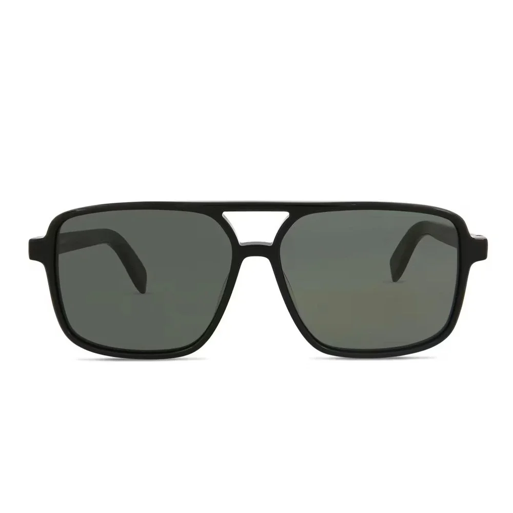 Saint Laurent SL 176 Sunglasses Black Grey 58 Eye New With Tags
